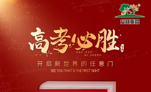 【安氏亞森板材】高考加油！愿你不負韶華，青春無悔
